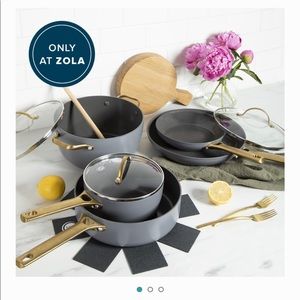 Zola x Greenpan 11-Piece Cookware Set